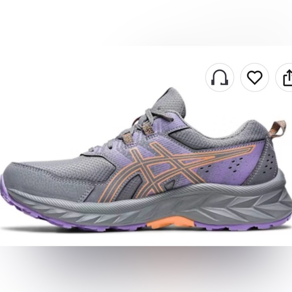 Asics Shoes - **NEW** ASICS NIB Women's Gel Venture - Gray and Purple Trail Running Shoes Sz 7